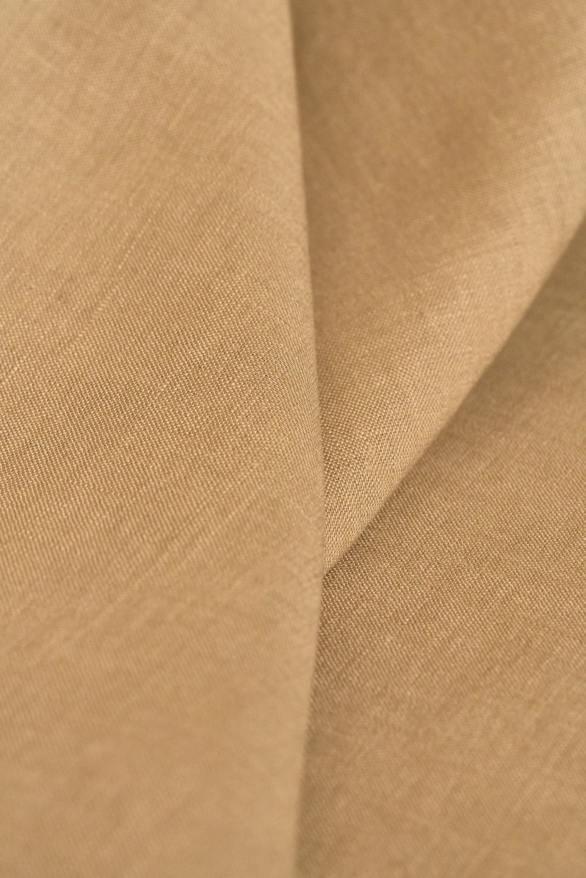 Solid Pure Linen Fabric