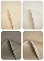 (Swatch) Pure Linen Fabric 18.5 oz/y²