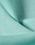 Pure Linen Fabric 5.5 oz/y² Aqua [LSP-L055]