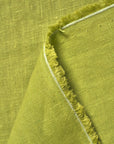 Tela de lino puro de 4,5 oz/yd², color chartreuse [LSP-L045]