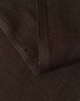 Pure Linen Fabric 6.5 oz/y² Chocolate [LSP-L070]