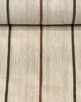 Linen Novelty Herringbone Yarn-Dyed Stripe [LND-Copper]