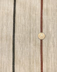 Linen Novelty Herringbone Yarn-Dyed Stripe [LND-Copper]