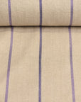 Linen Novelty Herringbone Yarn-Dyed Stripe [LND-Grape]