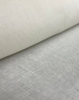 Pure Linen Diamond Jacquard Fabric 4 oz/y² Ivory [LNJ-DGEM]