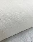 Pure Linen Diamond Jacquard Fabric 4 oz/y² Ivory [LNJ-DGEM]