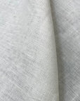 Pure Linen Diamond Jacquard Fabric 4 oz/y² Ivory [LNJ-DGEM]