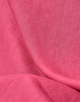 Tela de lino puro de 4,5 oz/yd², color rosa intenso [LSP-L045]