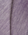 Linen Novelty Herringbone Yarn-Dyed Fabric [LNG-Lilac]