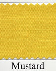 Pure Linen Fabric 5.5 oz/y² Mustard [LSP-L055]