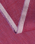 Tejido de lino puro de dos tonos, 4 oz/yd², lavanda/rojo [LSP-L040M]