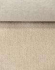 Pure Linen Herringbone Fabric 10 oz/y² - Oatmeal (LNF-Oatmeal)