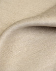 Pure Linen Herringbone Fabric 10 oz/y² - Oatmeal (LNF-Oatmeal)