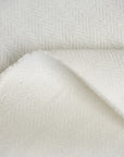 Pure Linen Herringbone Fabric 10 oz/y² - Ivory (LNF-Ivory)