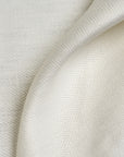 Pure Linen Herringbone Fabric 10 oz/y² - Ivory (LNF-Ivory)