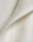 Pure Linen Herringbone Fabric 10 oz/y² - Ivory (LNF-Ivory)