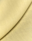 Tela de lino puro de 4,5 oz/yd², color amarillo pálido [LSP-L045]