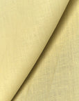 Tela de lino puro de 4,5 oz/yd², color amarillo pálido [LSP-L045]