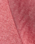 Tejido de lino puro en dos tonos jaspeado, 4 oz/yd², rojo/blanquecino [LSP-L040M]