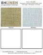 (Swatch) Linen/Rayon Blend Rustic Fabric