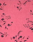 Linen/Rayon Blend Vine Print Fabric Pink [LNP-LRVI]