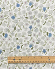 Linen/Cotton Blend Sweet Peas Print Fabric [LNP-LCSP]