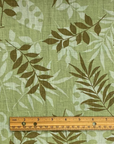 Pure Linen Hawaiian Leaves Print Fabric [LNP-LHWL]