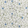 (Swatch) Linen/Cotton Blend Sweet Peas Print Fabric